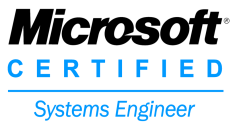 Microsoft Certified – System Engineer (MCSE) Microsoft Certified – System Engineer (MCSE)