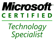 Microsoft Certified – Technology Specialist (MCTS) Microsoft Certified – Technology Specialist (MCTS)